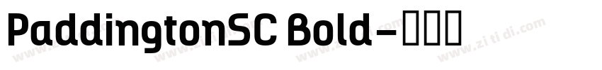 PaddingtonSC Bold字体转换